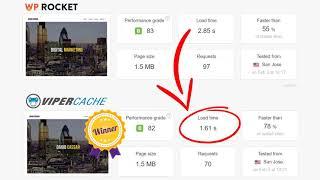 Viper Cache VS WP Rocket - which one is better?