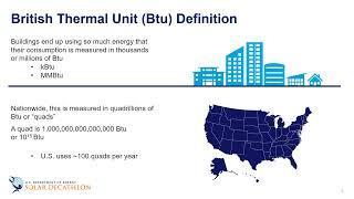 Building Science Education - 1-1 - The Impact of Buildings Using Energy