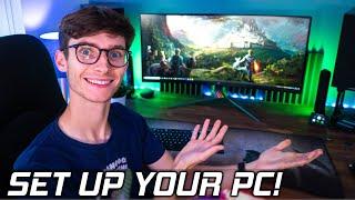 What To Do AFTER You've Built Your Gaming PC!  How To Setup Your Gaming PC Build 2020!