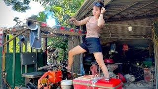 Ms. Huong Repair - The genius repair girl successfully restored the four-wheeled vehicle