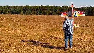 Большая радиоуправляемая модель самолёта из пенопласта. Отличная в полёте и простая в изготовлении