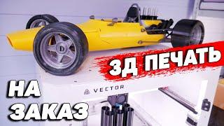 3Д Печать На Заказ - с Geralkom Vector 300