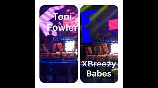 Toni fowler Twerk live in dubai, Royal Spree Bar with Xbreezy babes | Krish Tetay Antonio