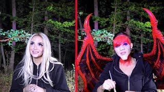 HAUNTED FOREST : I Did My Halloween Makeup In the Pine Barrens