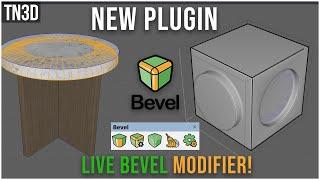 New Bevel for SketchUp Tutorial : New Bevel edges Plugin | Chamfer, Fillet, and Round Corner