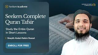 539 - al-Nahl 91 - 93 - Seekers Complete Quran Tafsir - Shaykh Abdul-Rahim Reasat