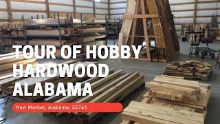 Rare Look - Gold Ticket Building Tour of Hobby Hardwood Alabama Sawmill