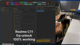 Realme c11 frp unlock simple method in unlock tool ️