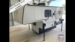 2021 Travel Lite 770RSL Peak 9 Super Lite truck camper SOLD SOLD SOLD www.truckandrv.com