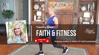 Full Body Strength Bone Density Cardio Core Workout | Shaped by Faith At Home Christian TV Fitness