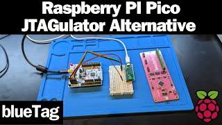 blueTag - A Raspberry PI Pico JTAGulator Alternative