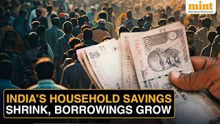 Indians Borrowing More & More For Expenses, Saving Less Despite Strong GDP Growth, Report Reveals