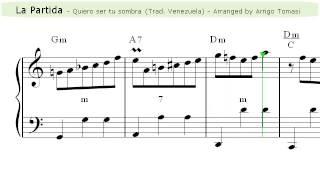 La Partida (Quiero ser tu sombra) - Accordion sheet music