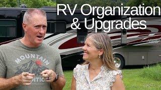 BEST RV Upgrades - (RV ORGANIZATION TIPS) - Full Time RV