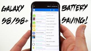 Galaxy S8 Battery Life Tips Featuring Package Disabler Pro/IFTTT