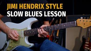 Adding Hendrix Style Techniques to Your Slow Blues Solos