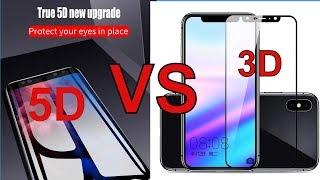 Стекло 5D VS 3D   Xiaomi Redmi Note 5 6 pro. Oбзор в чем отличие?