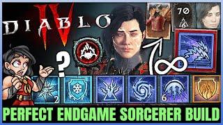 Diablo 4 - New ULTIMATE Sorcerer Build - PERMANENT UNSTABLE CURRENTS - Skills Gear & Paragon Guide!