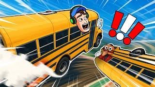 BeamNG's NEW Update Lets Us Drive BUSES Down RAMPS! (BeamNG Drive)