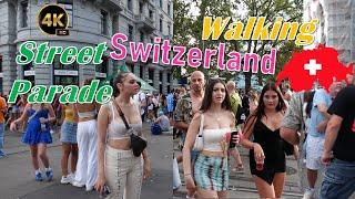 Street Parade Crazy Amazing Rave 2023 | Zurich 4K