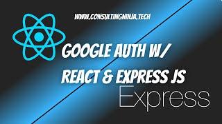 Login / Signup / SignIn with Google | OAuth2.0 | Using React and Express JS