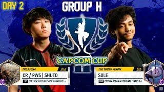 Capcom Cup 11 - Group Stage - Day 2- SHUTO (akuma) vs. SOLE (aki)