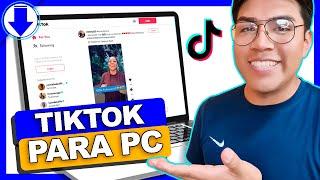  Cómo DESCARGAR e INSTALAR Tiktok para PC ( OFICIAL 2024 ) 