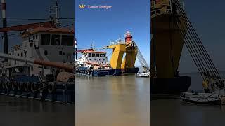 Large cutter suction dredger