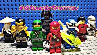 #10YearsOfSpinjitzu | Ninjago ManCZ