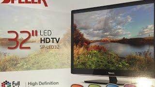 Speler 32'' LED TV Unboxing SP-LED32