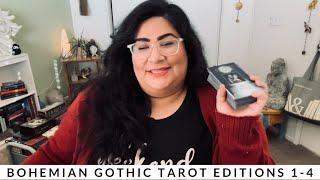 Bohemian Gothic Tarot Editions 1-4