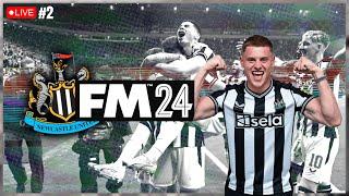 We Can Only Win At Home | NEWCASTLE UNITED FM24 SAVE | Full Stream Vod # 2 |