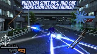 Shift PA's, and one quick skills recap for Phantom PSO 2 NA!