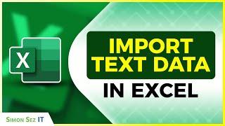 How to Import Data into Excel from a Text File