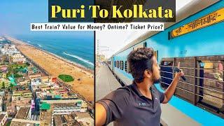 Puri to Kolkata || পুরী - কলকাতা Dhauli Express Train Vlog @TravelwithSubhajit