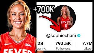 Fans RALLY To BOOST Sophie Cunningham To Almost 1 MILLION Followers In 24 Hours...