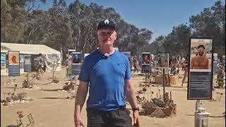 Rt. Hon. Graham Stuart MP at the site of the Nova Music Festival