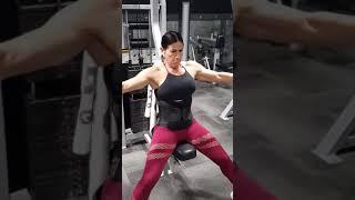 FeMale Gym status bodybuilding   | Ricky Williams GYM centre |   ️️‍️️‍️ gym #57 #shorts