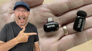 BOYA mini | Ultra Compact wireless microphone for mobile phones