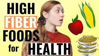 LIST OF HIGH FIBER FOODS— top fiber rich foods to eat healthy: eat more fiber for health! | Edukale