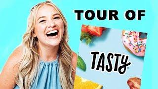 WELCOME TO MY CHANNEL + TOUR OF BUZZFEED TASTY | Alix Traeger