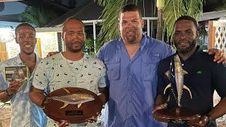 We won 1st place Tuna in our class at the 2022 Cayman Islands International Fishing Tournament