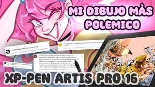 EL FANDOM DE MY LITTLE PONY ME ODIA-re dibujo mi dibujo màs polemico-RESEÑA XPPEN ARTIST PRO 16 gen2