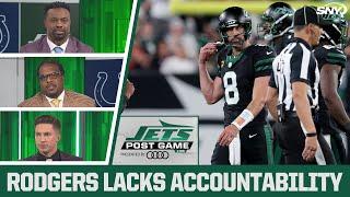 Bart Scott, Willie Colon on Aaron Rodgers' lack of accountability | Jets Post Game Live | SNY