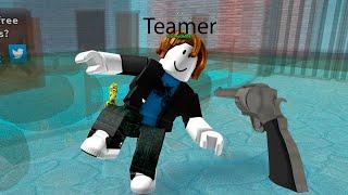 MM2 Tubers93 vs Exploiters & Teamers (Hacker) #22