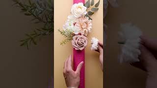 Turning pool noodles into the perfect wedding florals 