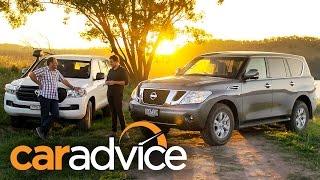 2019 Toyota LandCruiser 200 GX v 2019 Nissan Patrol Ti Comparison Review