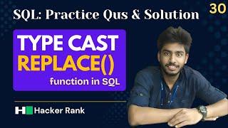 30) SQL | Hackerrank sql questions | sql tutorial | sql full course | sql tutorial for beginners