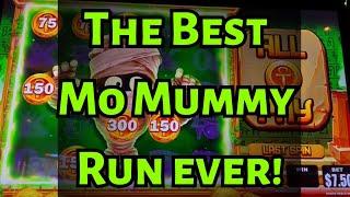 The Best Mo Mummy Run Ever!  Unbelievable Bonus After Bonus!