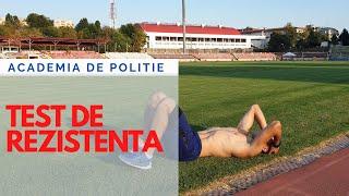 CUM SA ITI TESTEZI REZISTENTA | ACADEMIA DE POLITIE | TRASEU UTILITAR